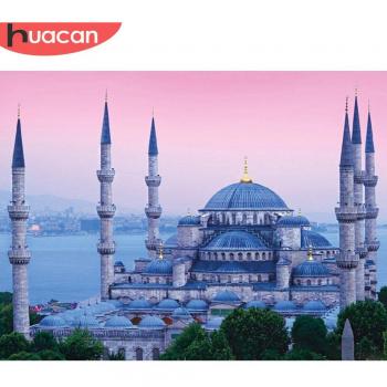 HUACAN 5D Diamond Art Mosque Kit