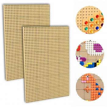 Tablica Naukowa Kreatywna Masterkidz STEM Zestaw 2 Sztuki 120x80cm