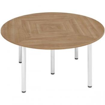 Table de réunion ovale London 160 x 160 x 72 - 74 cm