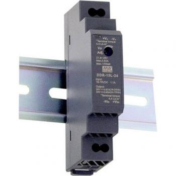 DDR‑15 Meanwell Din Rail 15 W Convertitore DC-DC