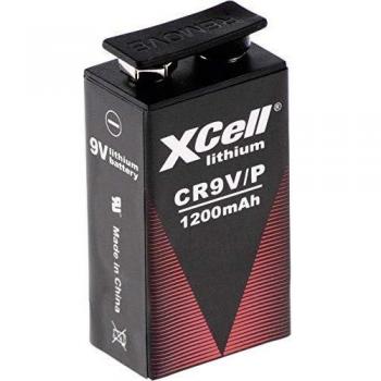 9V Block Lithium Batterie, 1.200mAh