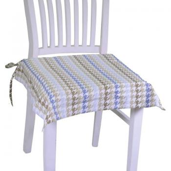 Cuscino Ergonomico London Avio 40×40 cm, 4 cm di Spessore