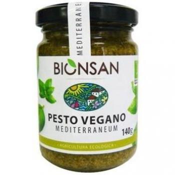 Pesto Végan Méditerranéen Bionsan 140 g Eco