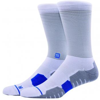 Wandersocken, MEIKAN Kompressionssocken COOLMAX Professioneller Sport Athletic Long Socken [1 Paar] Fast Dry Feuchtigkeitstransport atmungsaktiv Anti-Blasen-Stoff für Radfahren, Joggen, Laufen, Tennis, Marathon, Triathlon (Blaue, 39-43)