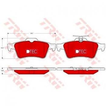 Klocki hamulcowe TRW GDB1621DTE