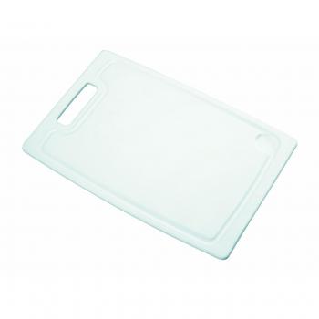 Tescoma B007JJEYO8 Schneidebrett – 26 × 16 cm, weiß, BPA‑frei