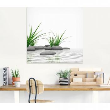 Artland Zen Glasbild »3D Steine«, (1 St.), in verschiedenen Größen