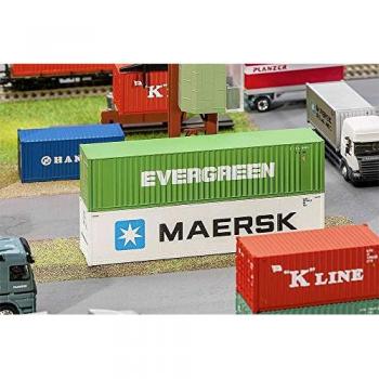 Conteneur Hi-Cube EVERGREEN Faller H0