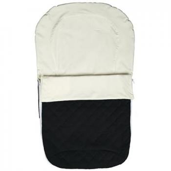 Bambina Comfort Footmuff Passeggino Nera