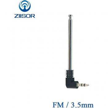 Radio Antena FM 3,5 mm Ziisor Z200‑B100YBL