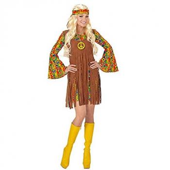 Disfraz Hippie para Adultos - Vestido con Chaleco