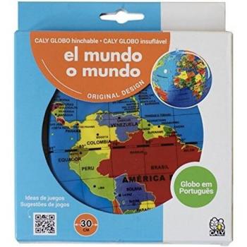 GLOBO HINCHABLE TERRAQUEO 30 CM
