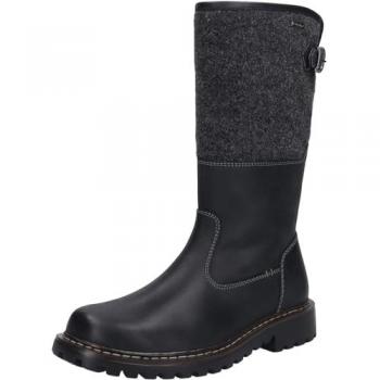 Bottes homme Chance 41 en cuir noir avec lacets (JOSEF SEIBEL)