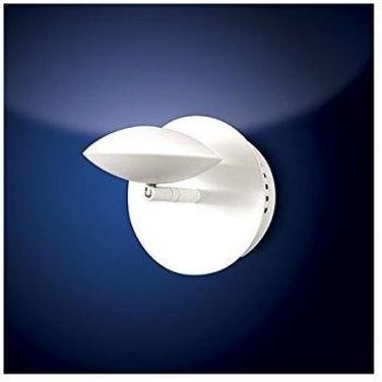 Applique LED Hale 1 Luce Bianco 8W Metallo e Metacrilato