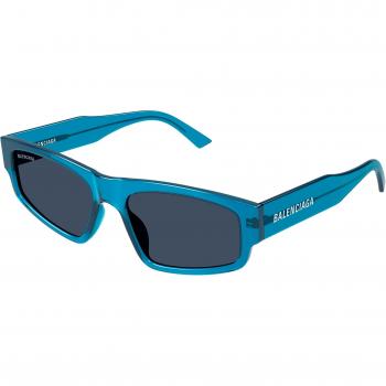 BB0305S 004 Acetate Blue Cat Eye Sunglasses