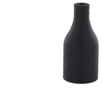 Casquillo de aluminio diseño clásico negro
