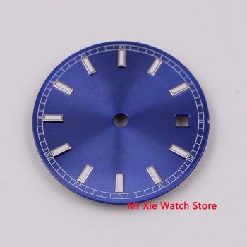 Reloj Esfera Dual Color (Negro/Azul) 29mm – Fecha Automática