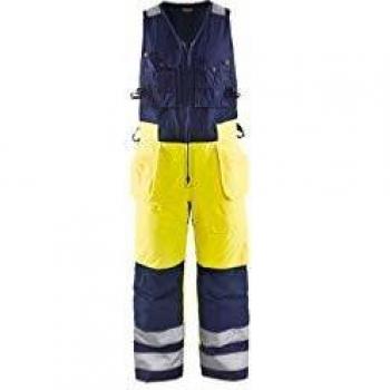 Tuta di lavoro invernale 8504 giallo fluorescente 42
