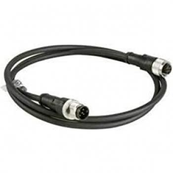 M12 Stecker Verbindungskabel, 5-polig, gerade, PUR, 5m