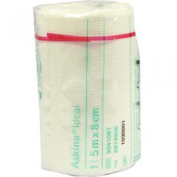 Askin Idealbinde 5 m x 8 cm mit Cellophanummantelung