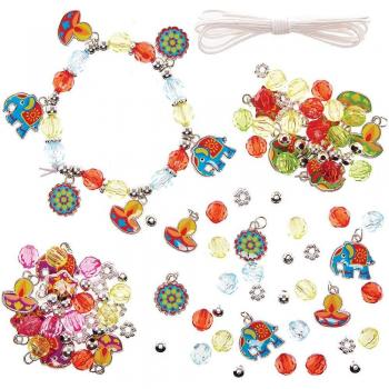 Festive Diwali Charm Bracelet Kits (Pack of 3)