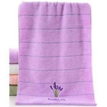 100% Cotton High Absorbency Lavender Hand Towel