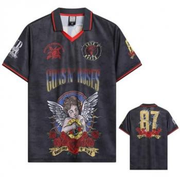 Guns N’ Roses Rock FC Maglia Sportiva Uomo 5XL