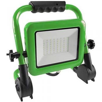 LED-Baustrahler CTS-100W V4 mit Kabel 100W, IP44, 8350lm, 4000K, mit Ständer