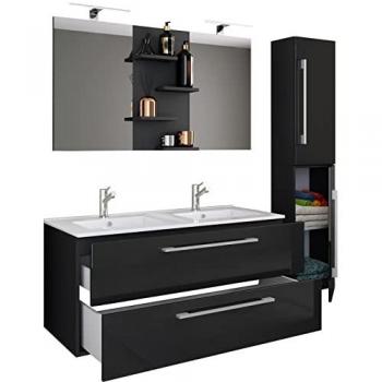 Set Completo Budasi Lavabo Doble con Espejo