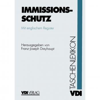 VDI-Taschenlexikon Immissionsschutz (VDI-Buch)