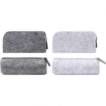 Large Capacity Felt Pencil Bag
