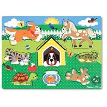 Rompecabezas Pet Peg 8 Piezas – Juego Infantil