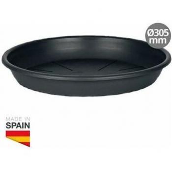 Plato de Maceta Gsc Evolution Ø305mm Color Gris Antracita - Resistente y Duradero