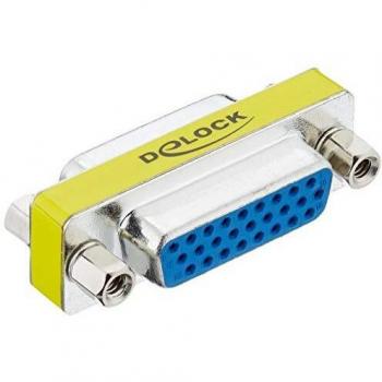 Delock Serieller Gender Changer, Elektronikkabel + Stecker, Silber