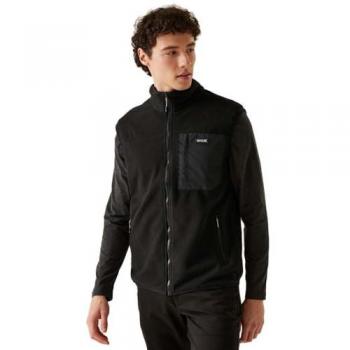 Chaleco de aventura Regatta Frankie para hombres – Negro 2XL