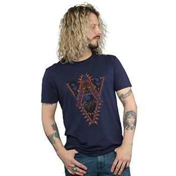 Black Panther Tribal Head Shirt for Men – Navy – Size M