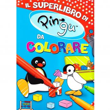 Il superlibro di Pingu da colorare. Ediz. illustrata