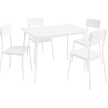 Mesa y Sillones Dupi New Xobe 110x70 en Metal y MDF