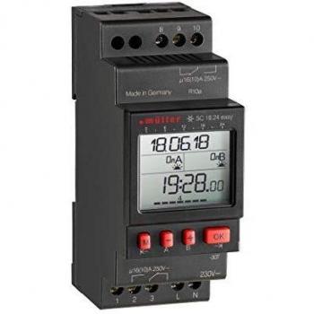 Interruptor Horario Muller HM SC 18.24