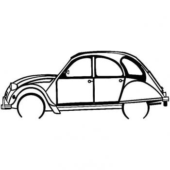 Pared Metálica 2CV 100 cm – Shape París