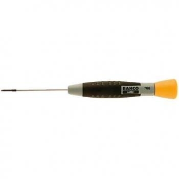 Bahco 700-1.8-50 Flat Head Screwdriver with Precision Grip 0.30mm x 1.8mm x 50mm