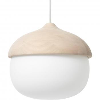 Mater Terho L Pendelleuchte natur/opal Ø 33 cm