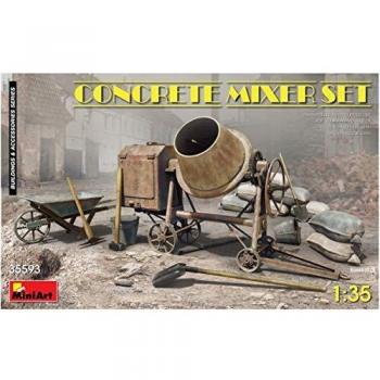 MIA35593 1:35 Miniart Concrete Mixer Set