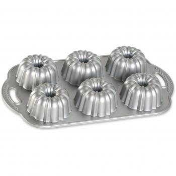 Nordic Ware Anniversario 6x Miniplatiniere in Alluminio