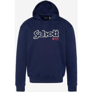 Schott Felpa a manica lunga Sidney Navy