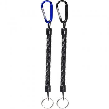 2 Stuks Anti-Verlies Spiraal Lanyard voor Onderwatervissen