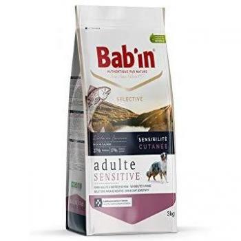 Bab'in - 3 Kg, dog food with salmon, ADULT SENSITIVE. - BA-100330