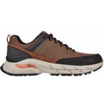 Yoren Skechers 210319 – čierne tenisky s hnedou podložkou