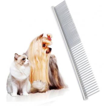Pet Grooming Double Row Metal Comb