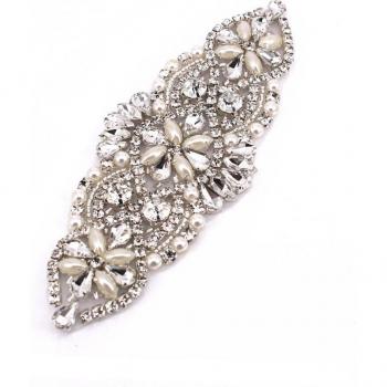 Bridal Crystal Rhinestone Applique